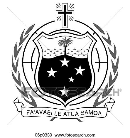 Clipart - western samoa. Fotosearch