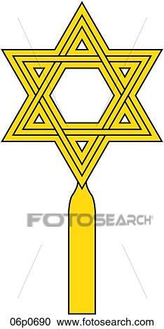 Clipart - zion emblem simple. Fotosearch