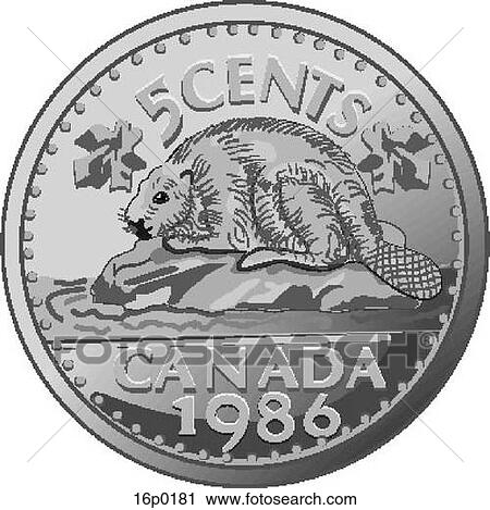 Clipart - 5 Cents. Fotosearch