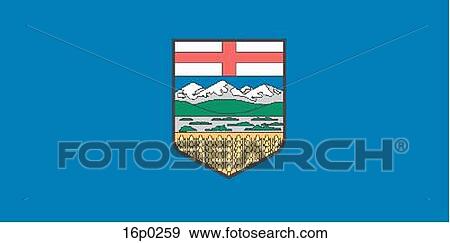 Alberta Flag View Large Clip Art Graphic Clip Art - Alberta Flag. Fotosearch