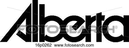 Clipart - Alberta logo. Fotosearch