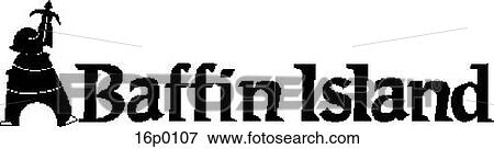 Baffin Island Logo View Large Clip Art Graphic Clip Art - Baffin Island Logo. Fotosearch