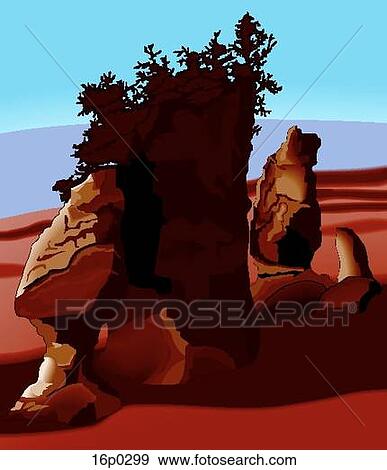Clip Art - Bay of Fundy. Fotosearch