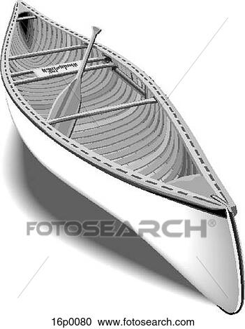 Canoe Clipart | 16p0080 | Fotosearch