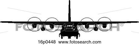 Clip Art - CC-130 (Blackout). Fotosearch