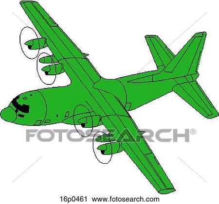 CC-130E Hercules View Large Clip Art Graphic Clipart - CC-130E Hercules. Fotosearch
