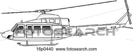 Clipart - CH-139 Jet Ranger. Fotosearch