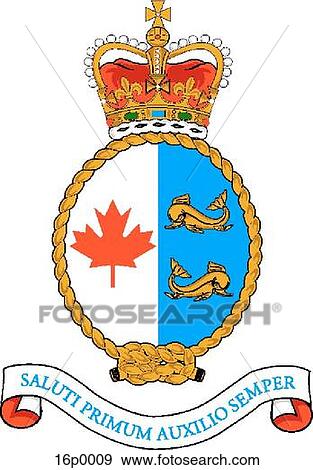 Coast Guard Crest View Large Clip Art Graphic Clip Art - Coast Guard Crest. Fotosearch