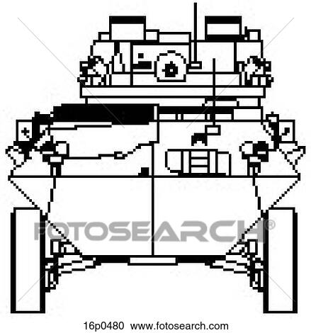 Clipart - Coyote Front. Fotosearch