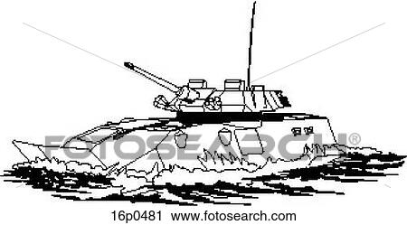 Coyote in Water View Large Clip Art Graphic Clipart - Coyote in Water. Fotosearch