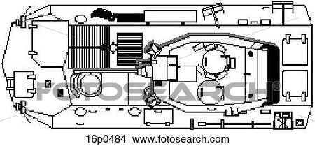Coyote Top View Large Clip Art Graphic Clipart - Coyote Top. Fotosearch