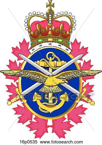 Clipart - DND Forces Badge. Fotosearch