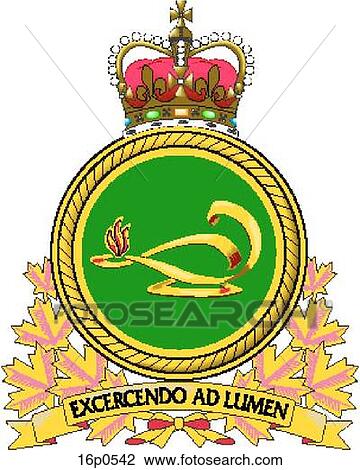 Clipart - DND Training System Badge. Fotosearch