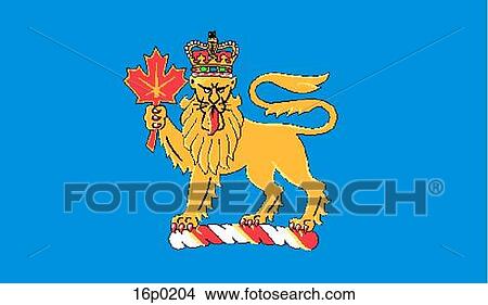 Clipart - Governor General Flag. Fotosearch