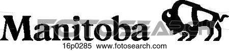 Manitoba logo View Large Clip Art Graphic Clipart - Manitoba logo. Fotosearch