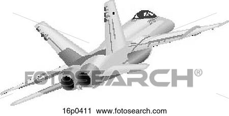 MDD CF_18 back side View Large Clip Art Graphic Clipart - MDD CF_18 back side. Fotosearch