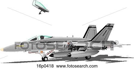 Clip Art - MDD CF_18 on ground. Fotosearch