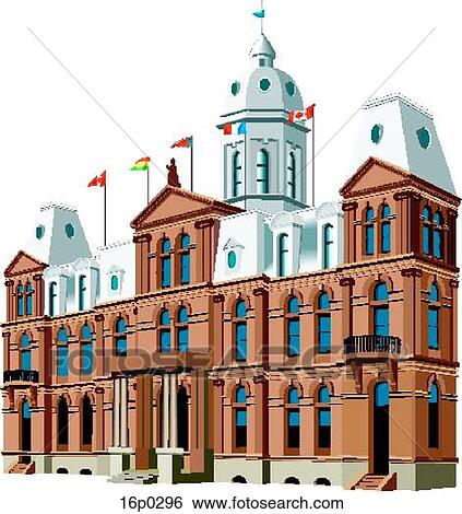 Clip Art - New Brunswick Legislature. Fotosearch