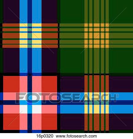 Clipart - NW Territories Tartan. Fotosearch