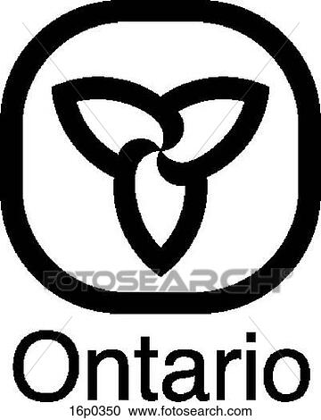 Clipart - Ontario logo. Fotosearch