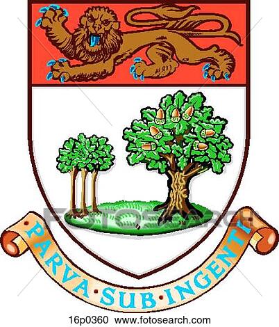 Clipart - Prince Edward Is C of Arms. Fotosearch