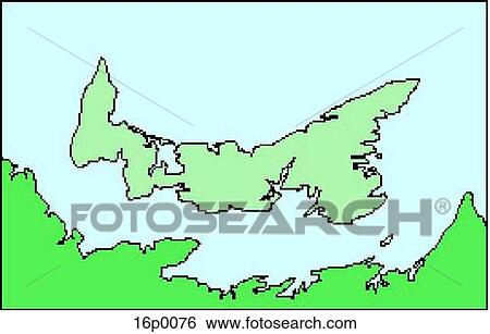 Clip Art - Prince Edward Island. Fotosearch