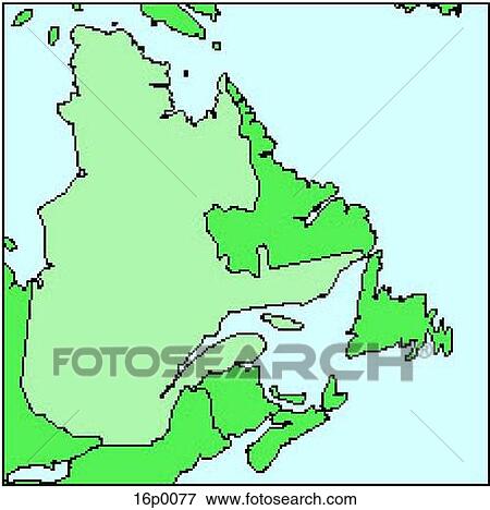 Clip Art - Quebec. Fotosearch