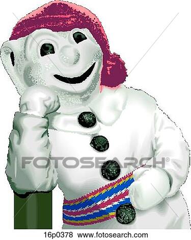 Snowman View Large Clip Art Graphic Clip Art - Snowman. Fotosearch