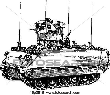 Clipart - TOW on tank. Fotosearch