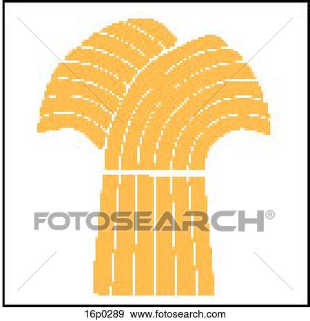 Wheat Sheaf View Large Clip Art Graphic Clip Art - Wheat Sheaf. Fotosearch