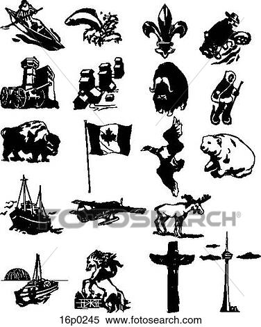 Clipart - Woodcuts (CN). Fotosearch