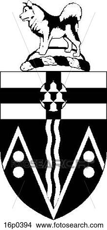 Yukon Coat of Arms View Large Clip Art Graphic Clipart - Yukon Coat of Arms. Fotosearch