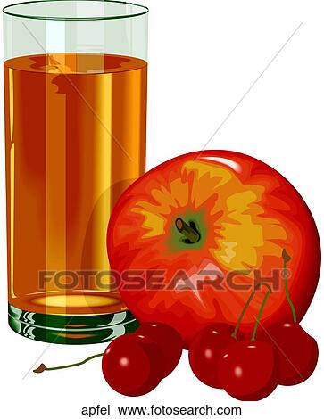 Clipart - APFEL, APFELgif. Fotosearch