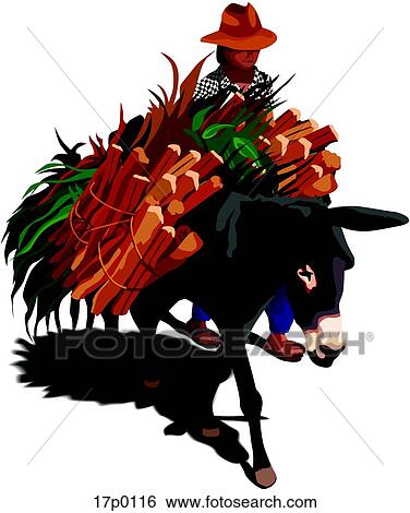 Clip Art - Burro 2. Fotosearch