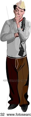 Cantinflas View Large Clip Art Graphic Clipart - Cantinflas. Fotosearch