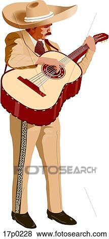 Clip Art - Mariachi. Fotosearch