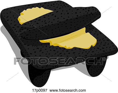 Metate View Large Clip Art Graphic Clip Art - Metate. Fotosearch