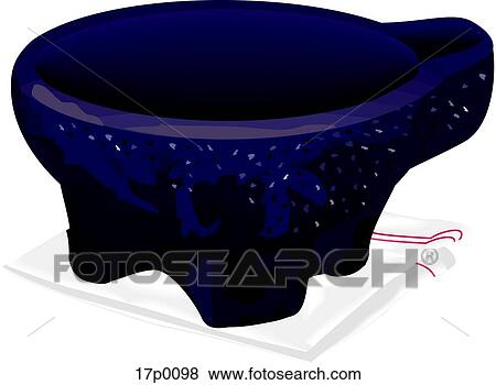 Clip Art - Molcajete 1. Fotosearch