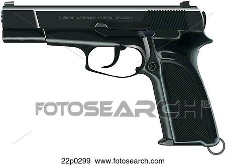 belgium-bdao pistol View Large Clip Art Graphic Clip Art - belgium-bdao pistol. Fotosearch