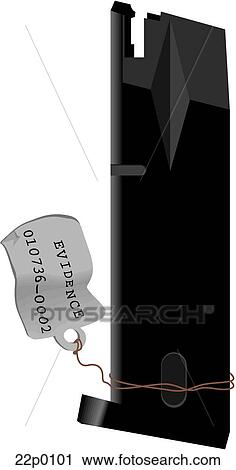 Clipart - bullet clip w tag. Fotosearch