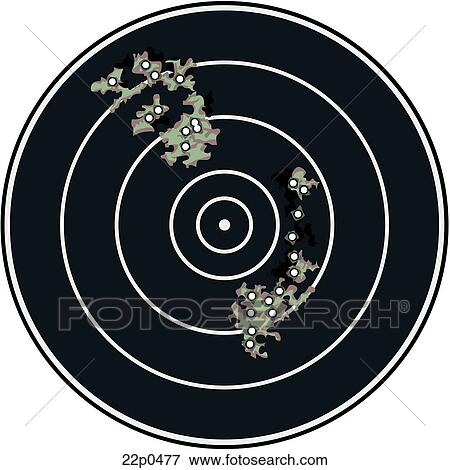 Clip Art - bullÆs-eye target-used. Fotosearch