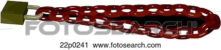 car lock & chain View Large Clip Art Graphic Clipart - car lock & chain. Fotosearch