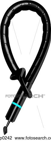 Clipart - car security device. Fotosearch