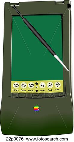 computer-newton pad View Large Clip Art Graphic Clip Art - computer-newton pad. Fotosearch