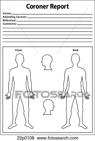 coroner report-empty View Large Clip Art Graphic Clip Art - coroner report-empty. Fotosearch