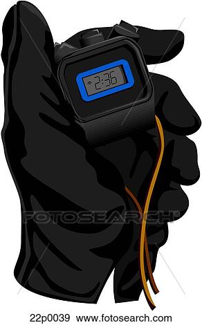 Clip Art - counting time. Fotosearch