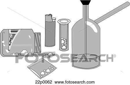 Clipart - drugs-crack. Fotosearch
