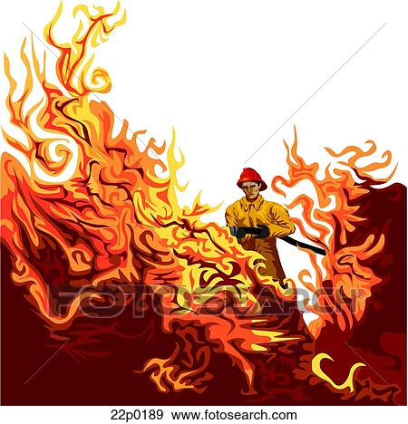 fire fighter 1 View Large Clip Art Graphic Clip Art - fire fighter 1. Fotosearch