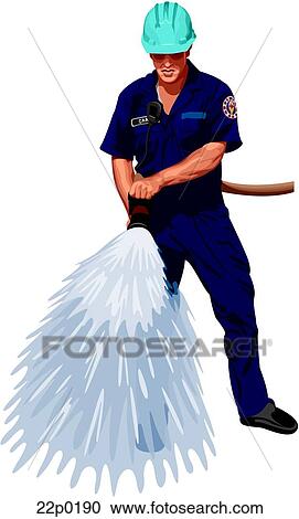 fire fighter 2 View Large Clip Art Graphic Clipart - fire fighter 2. Fotosearch