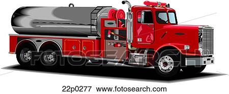 fire fighter water truck View Large Clip Art Graphic Clip Art - fire fighter water truck. Fotosearch